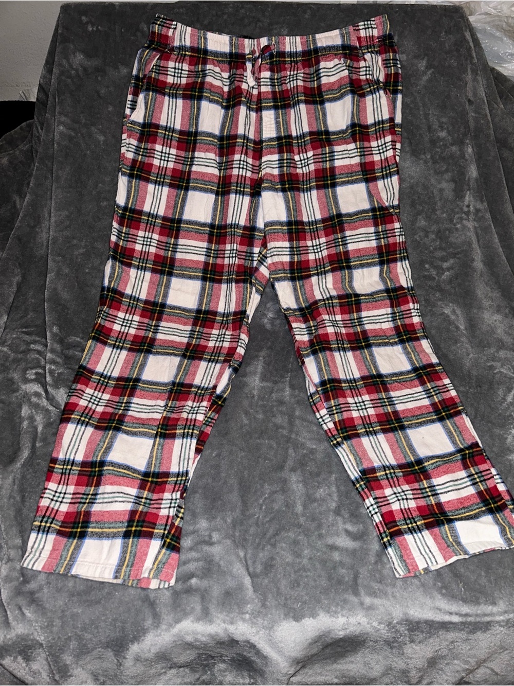 Red Plaid Pajama Pants - Cozy Sleepwear